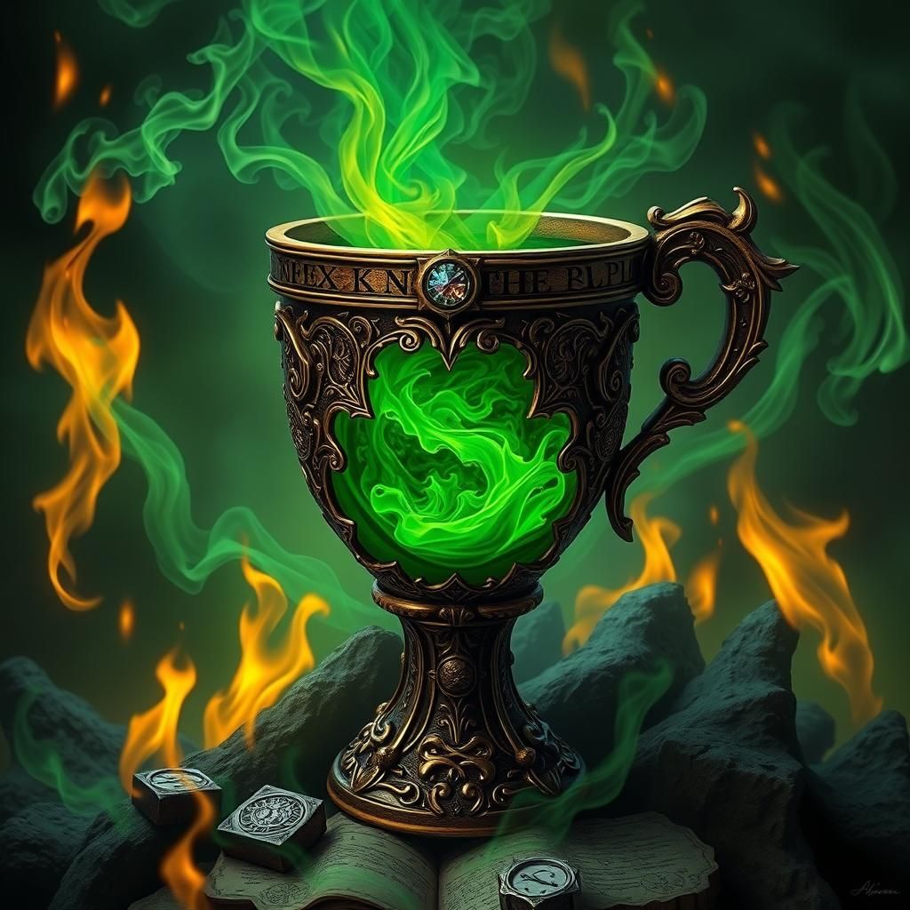 Magical Goblet of Death with Toxic Mist
