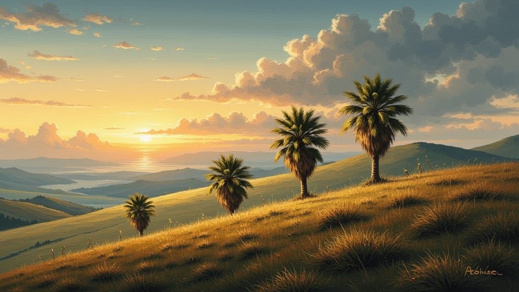 Impasto Kakejiku Scroll with Isolated Figure