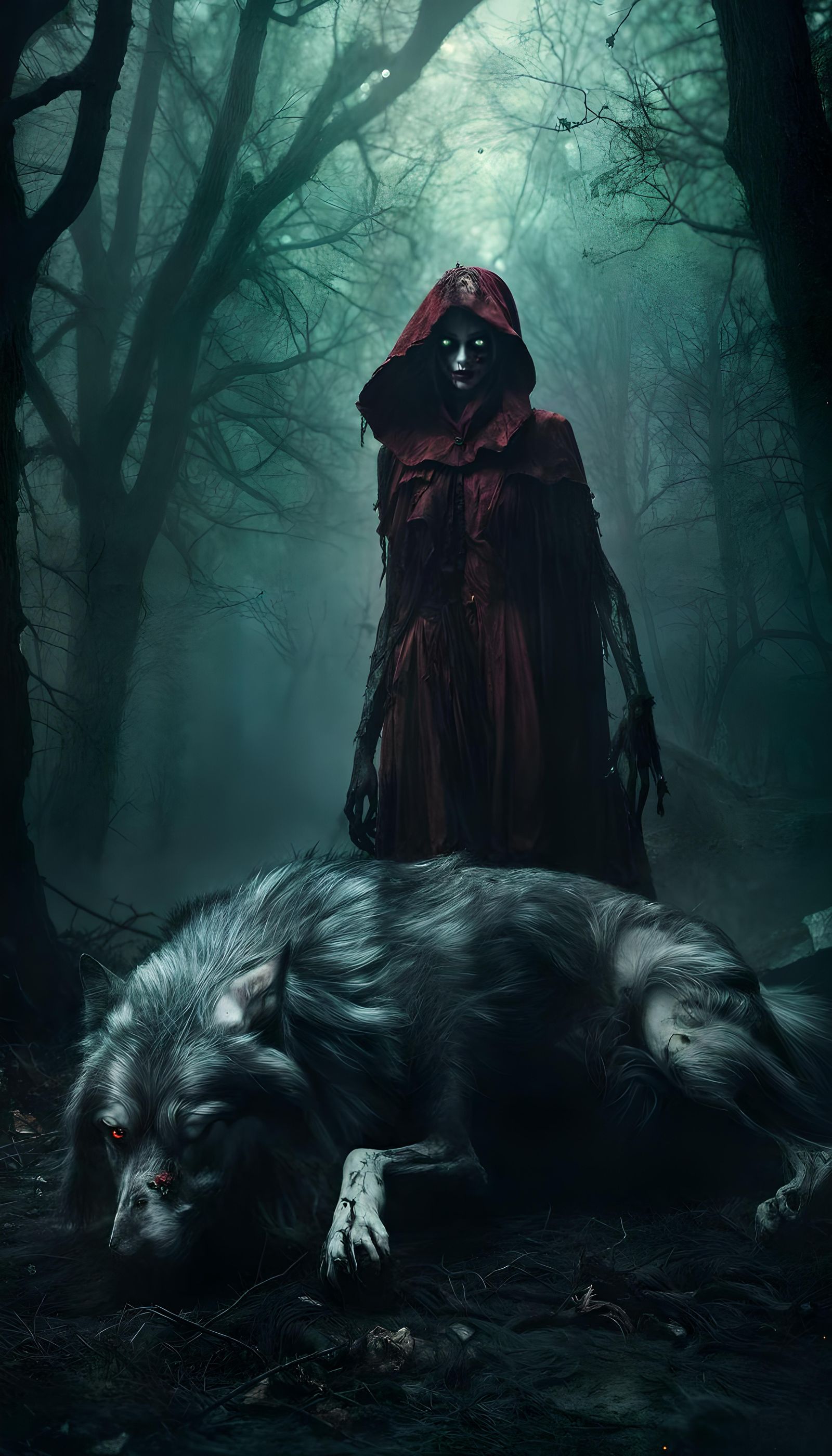 Big Bad Riding Hood & the Dead Wolf
