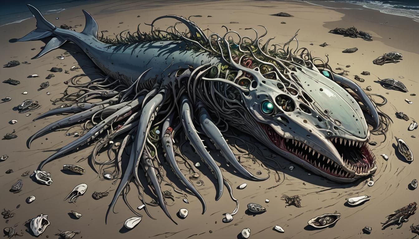 Dead Insectoid Whale: Lovecraftian Horror Anime