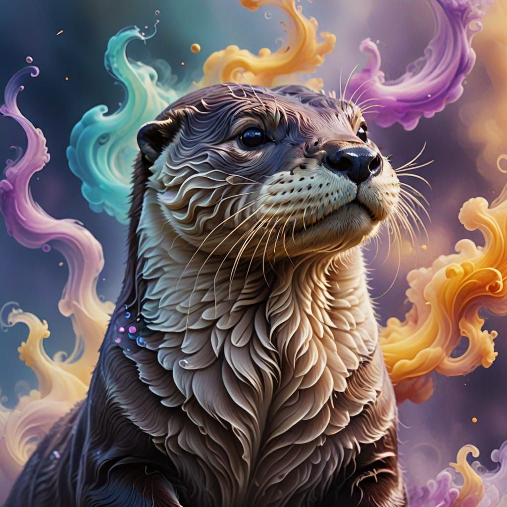 A Majestic Otter