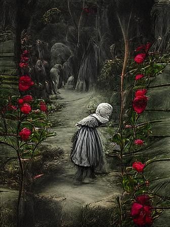 Lost in the Woods AI Image