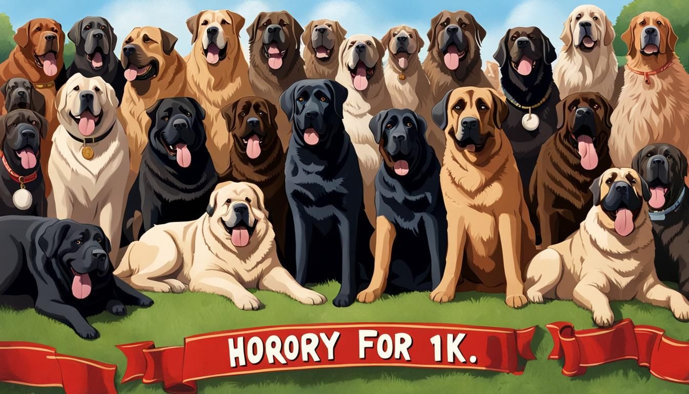 Giant Dogs Celebrate 1K in Digital Painting