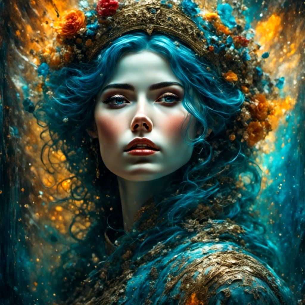 She is like a rainbow