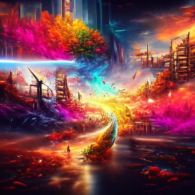 AI Interpretation of the End of Time