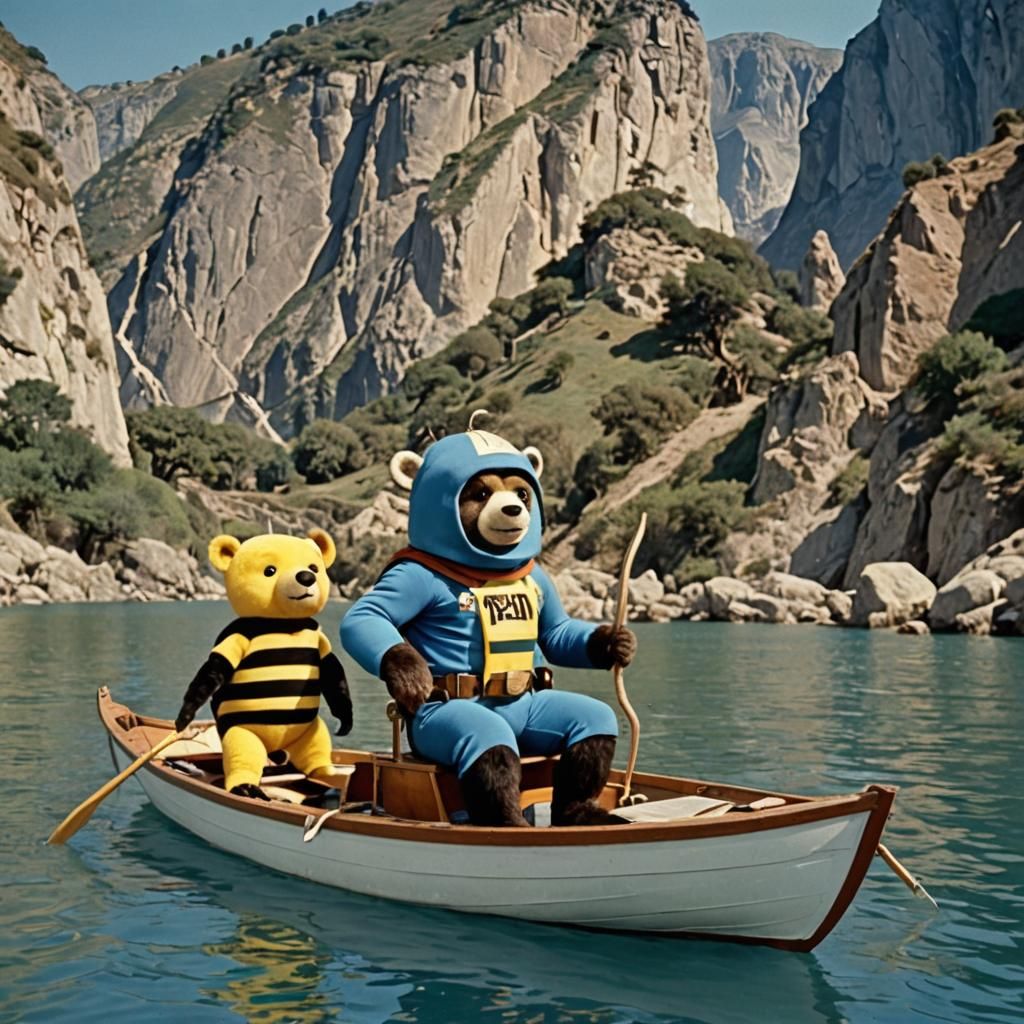 Super Bear and Giant Bee Adventure