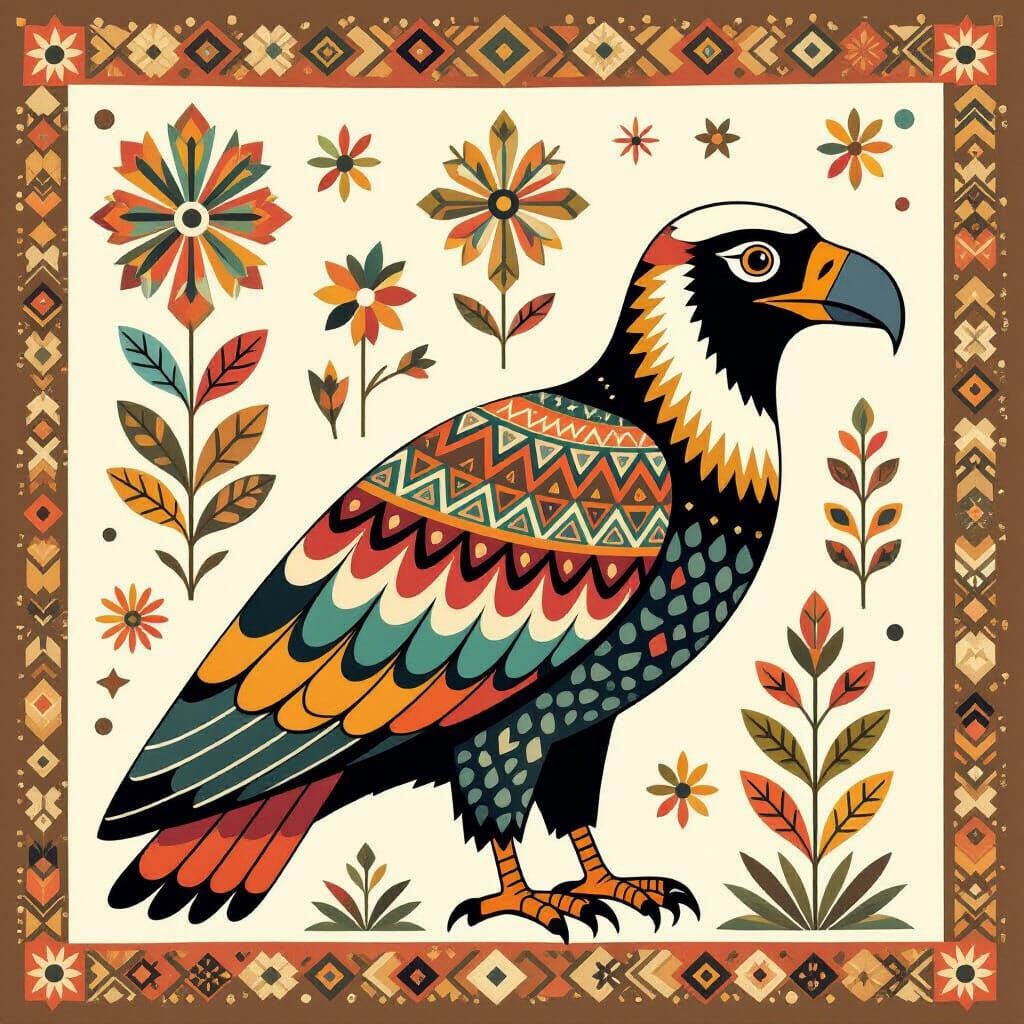 The Andean Vulture is the National Bird of Bolivia.