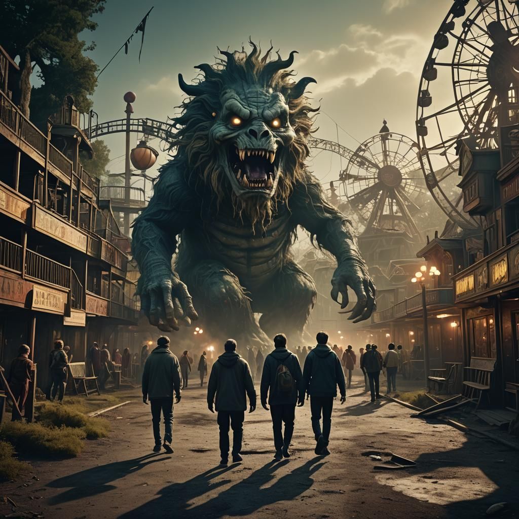 welcome to your nightmare theme park