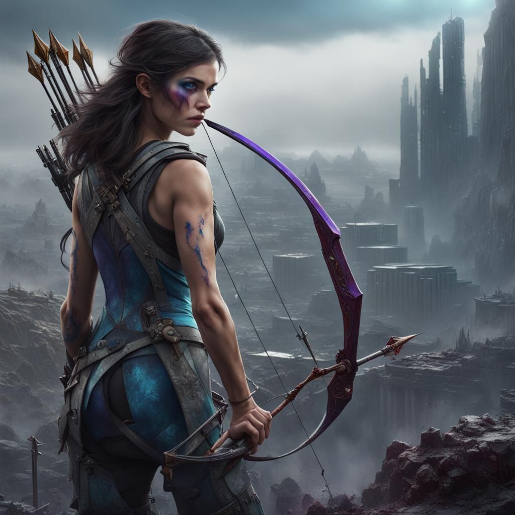 Apocalyptic Archer: A Fantasy Concept Art