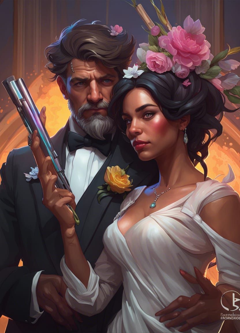 Intricate Wedding Concept Art in Unreal Engine 5