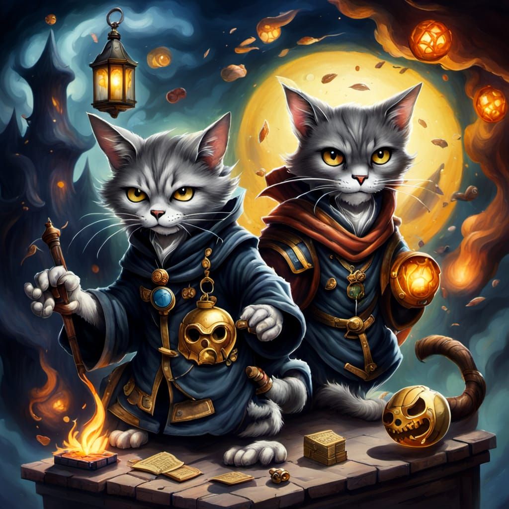 Dark Surrealism Portrait of United Evil Forces