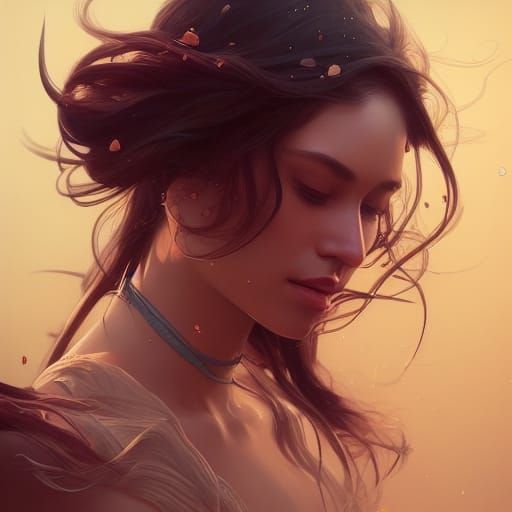 Reborn Portrait in Dynamic Lighting