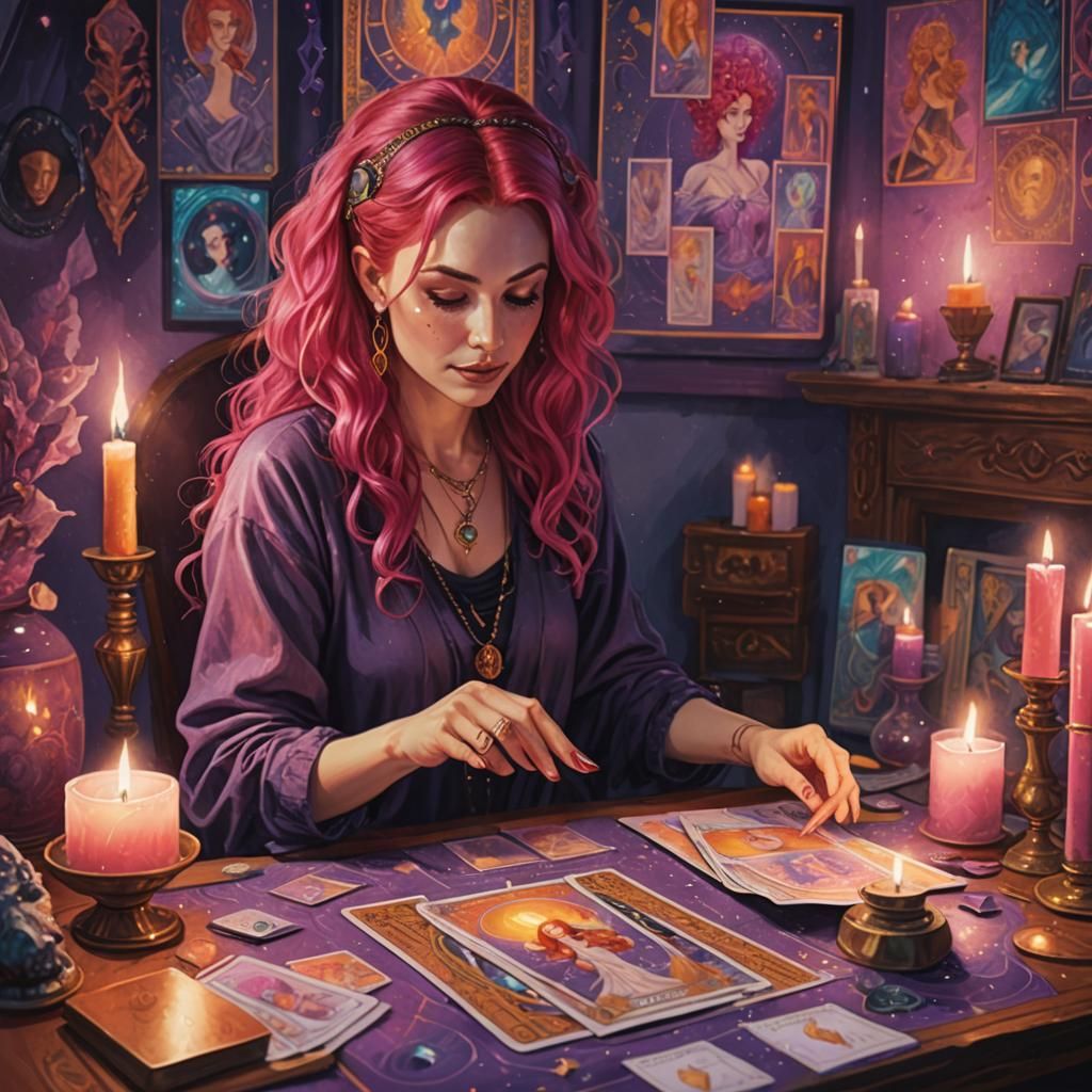 Elsie the Tarot card reader gonna lol .