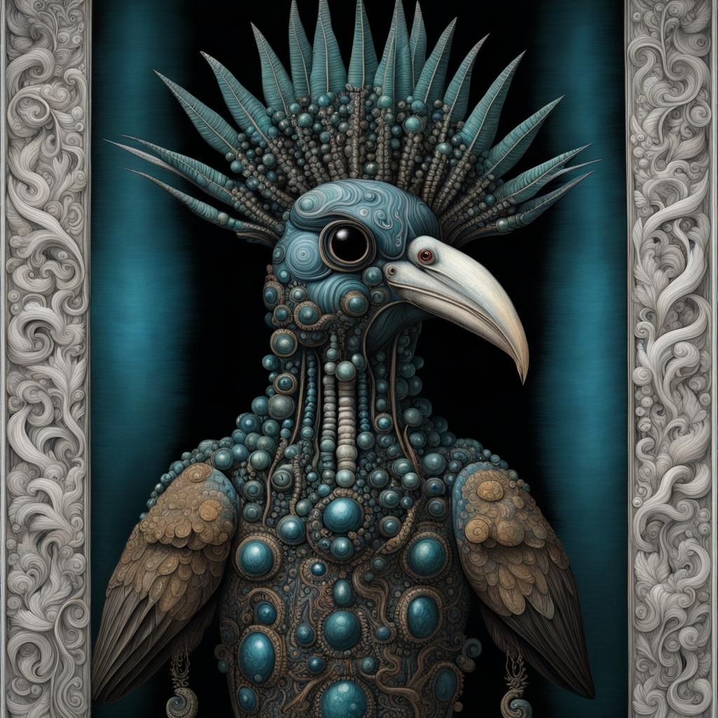 Tall Bird Exotic Deep Blues