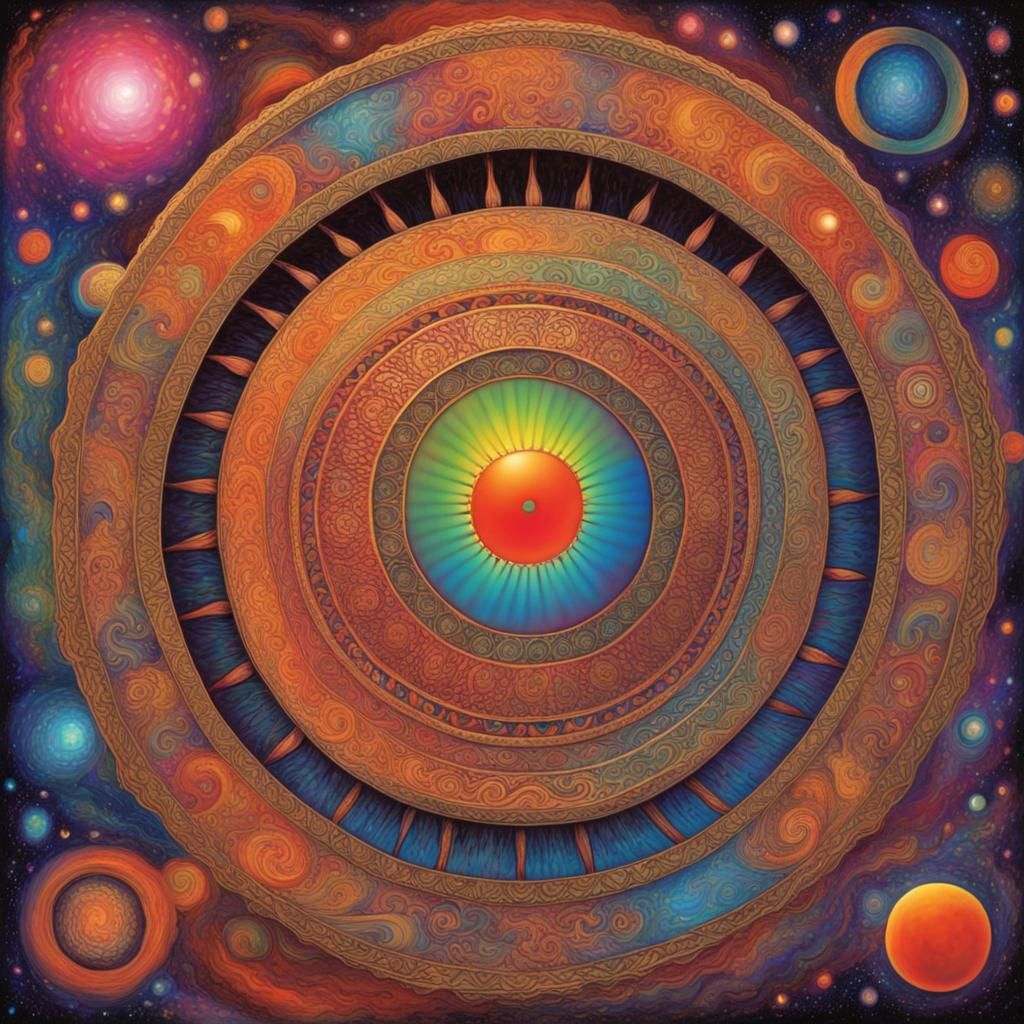 Psychedelic Gong Creates Universal Tremors