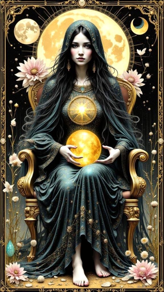 The High Priestess, Tarot Card