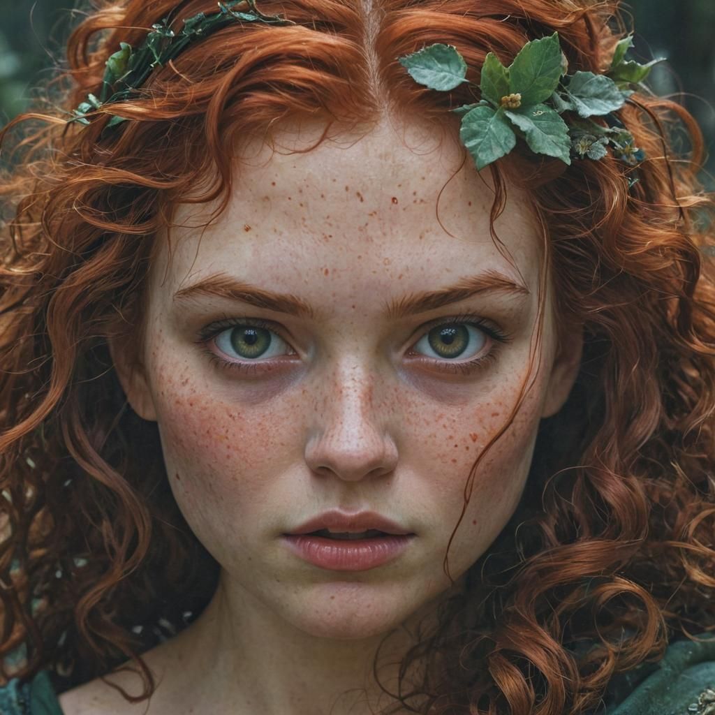 Horror Princess Merida in Dystopian World