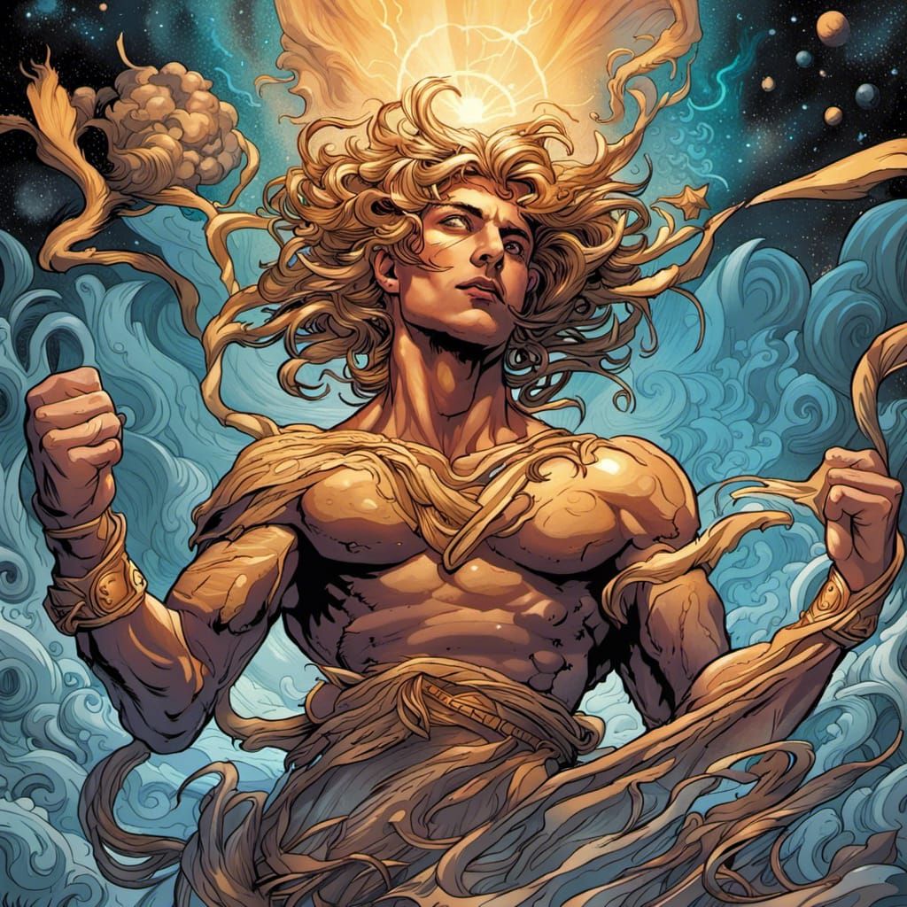 Aeolus: Androgynous Deity in Comic Book Art