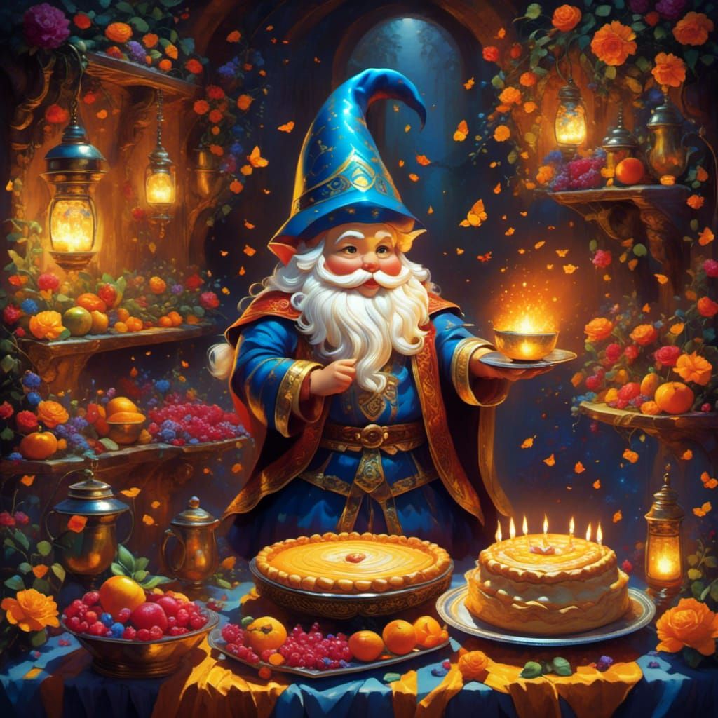Gnome's birthday party