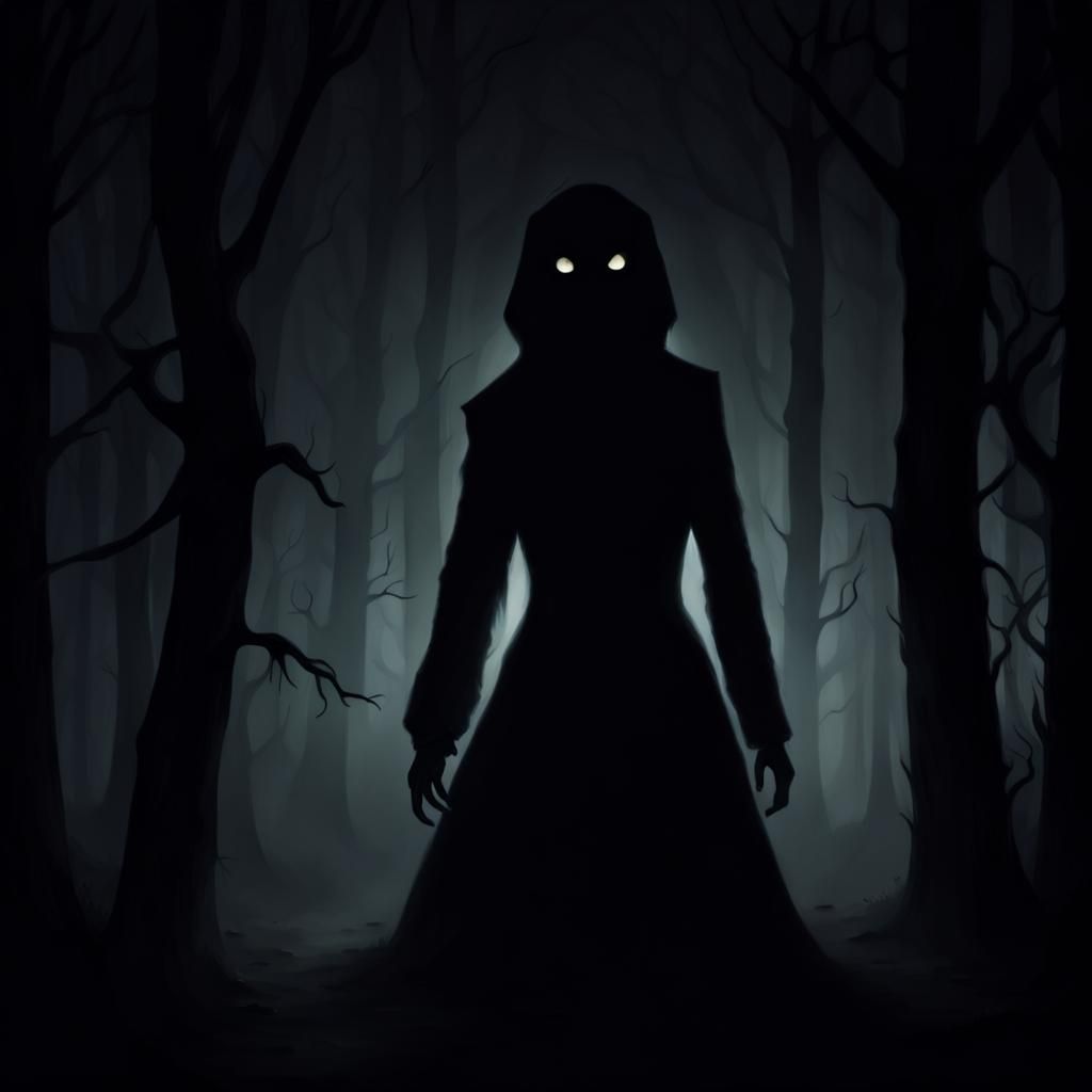 Dark and Foreboding Horror Scene