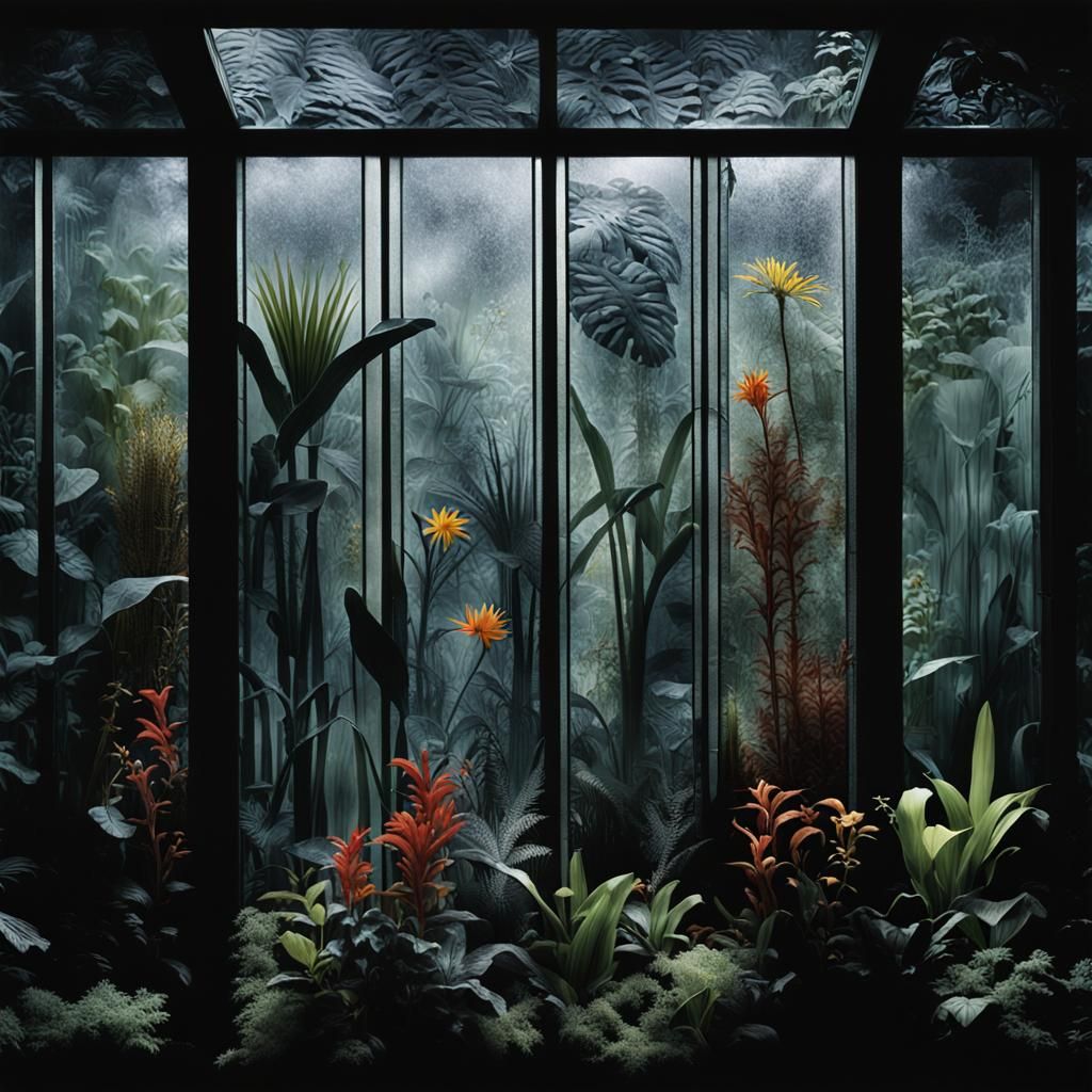 tropical plant conservatory