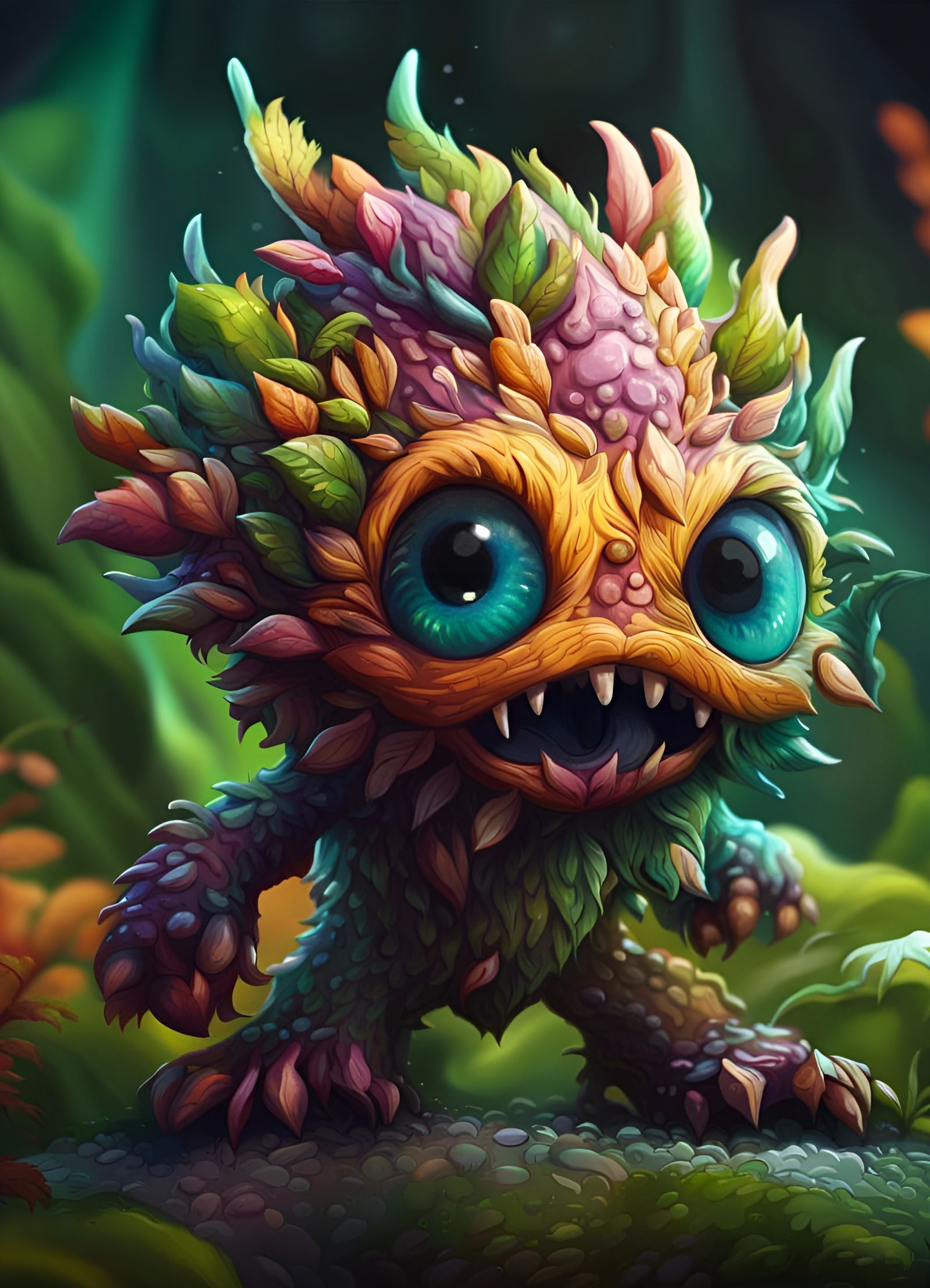 Super cute plant monster 😊