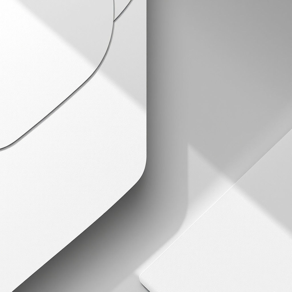 Minimalist Abstract Design in Black and White