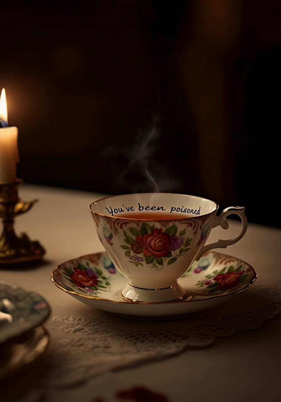 Poisoned Tea Cup: A Dark Secret Revealed