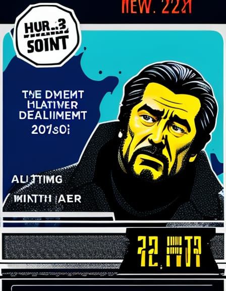 Ethereal Cinema Melting Event in Vibrant Digital Art