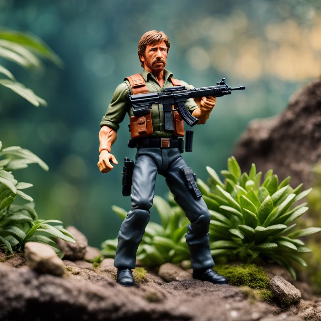 Chuck Norris action figure 🇺🇸 Happy Birthday Sir ! 84 year...