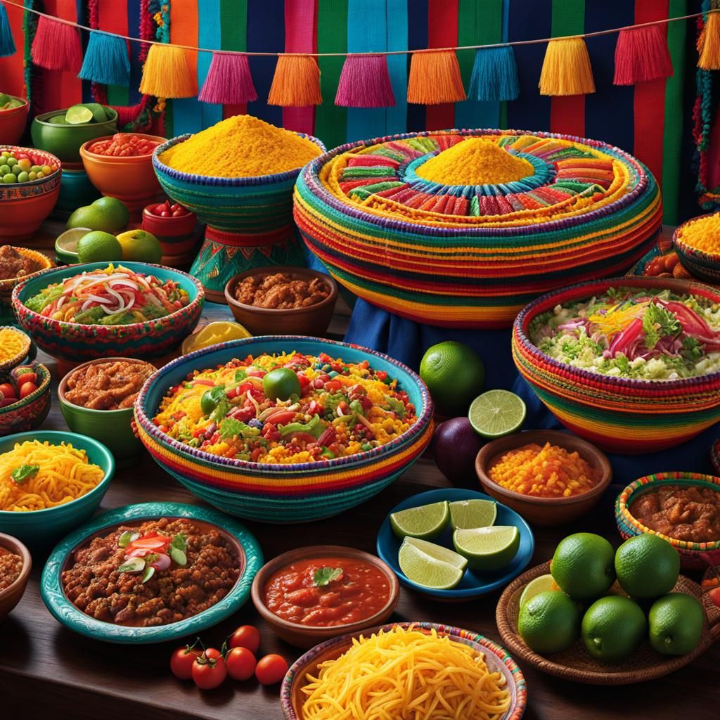 Hyperrealistic Mexican Fiesta: A Cinematic Masterpiece