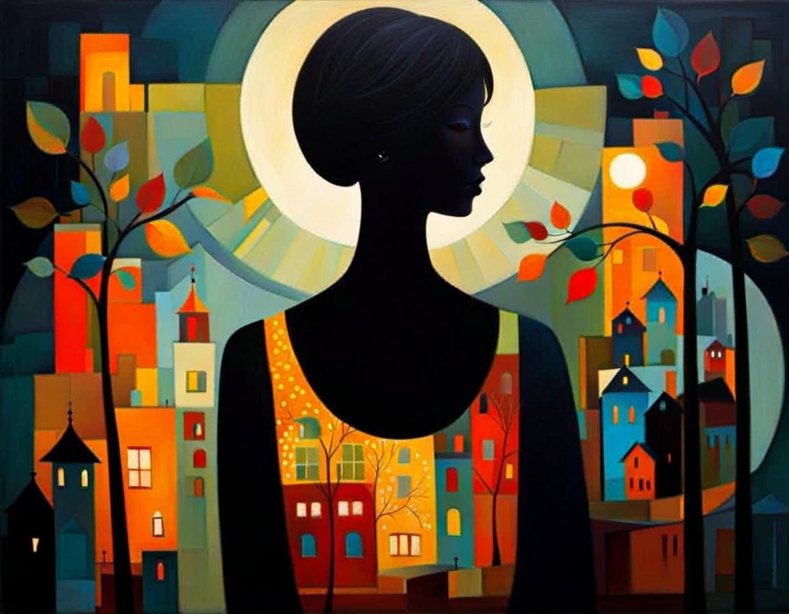 Silhouette in Light and Shadow: Silivonchik Style