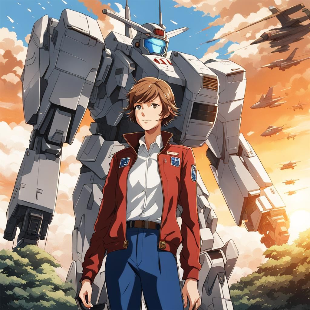 Amelia Earhart Mech Anime