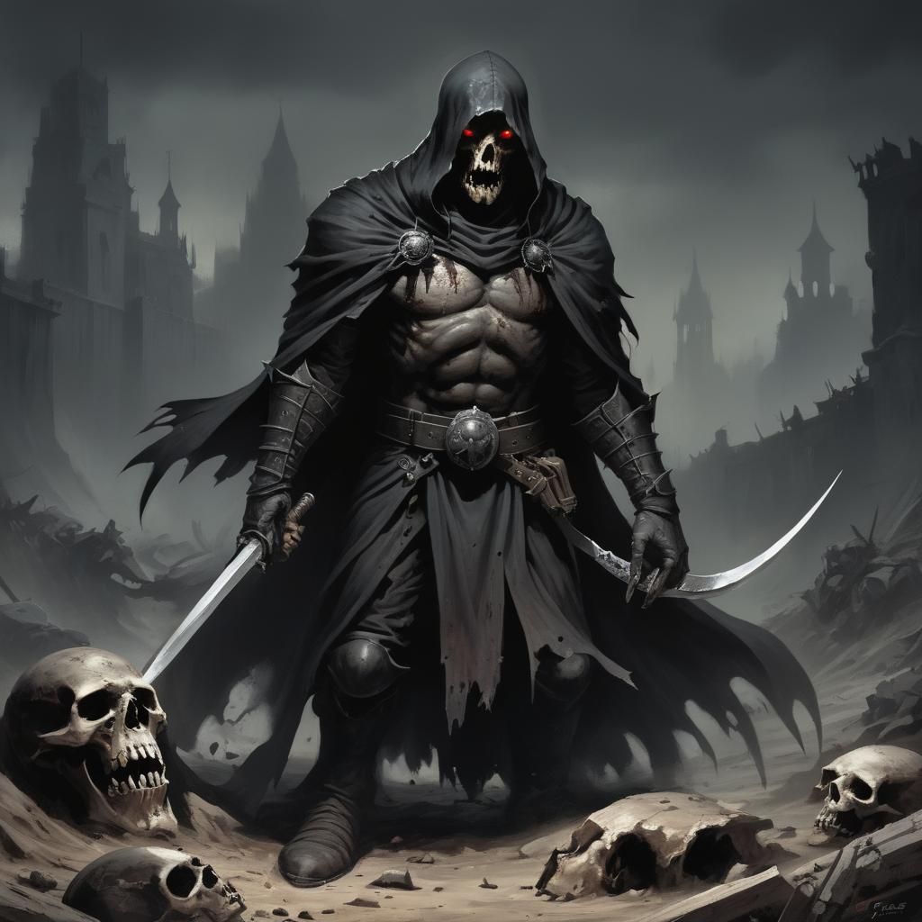 Grimdark Fantasy Illustration