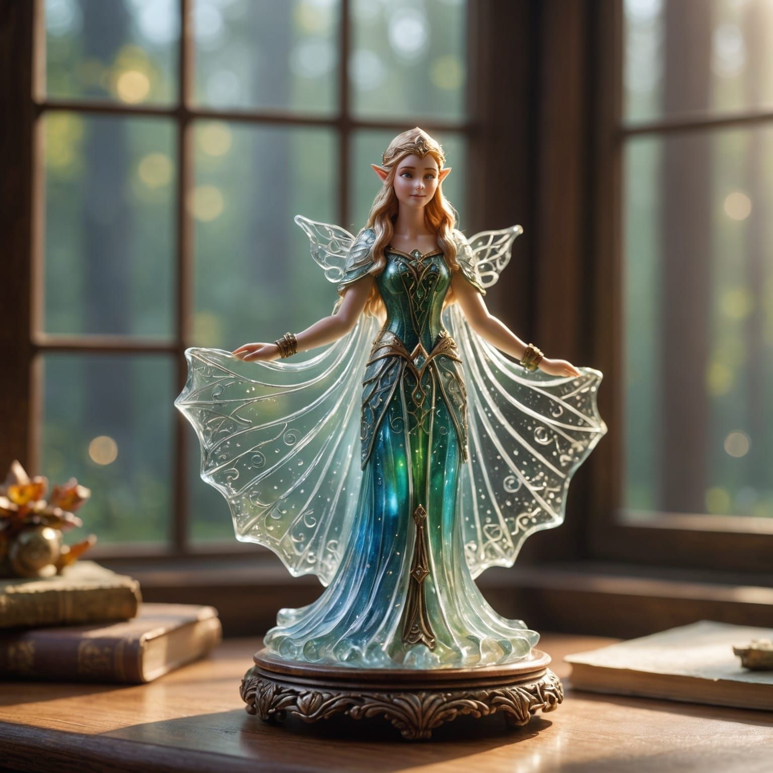 A whimsical elven figurine
