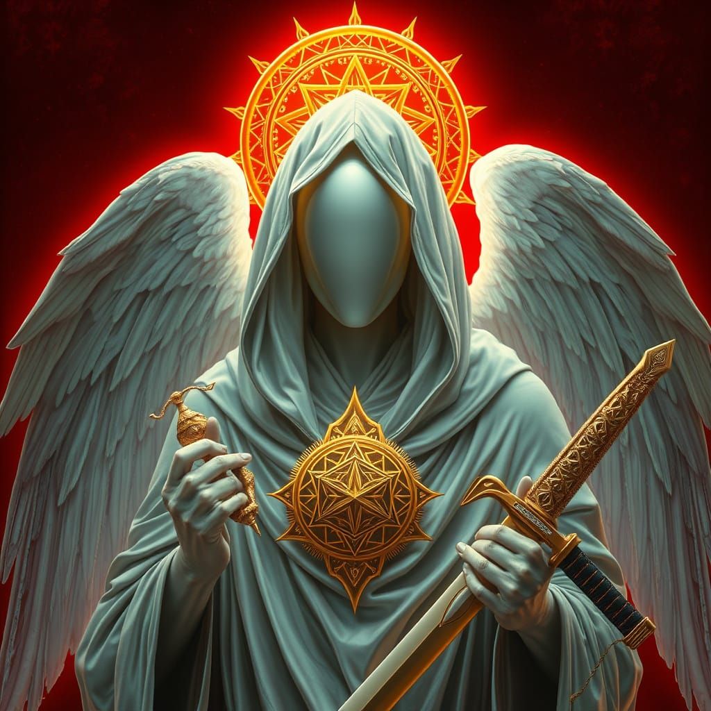 Supernal Deity in Gothic Regalia