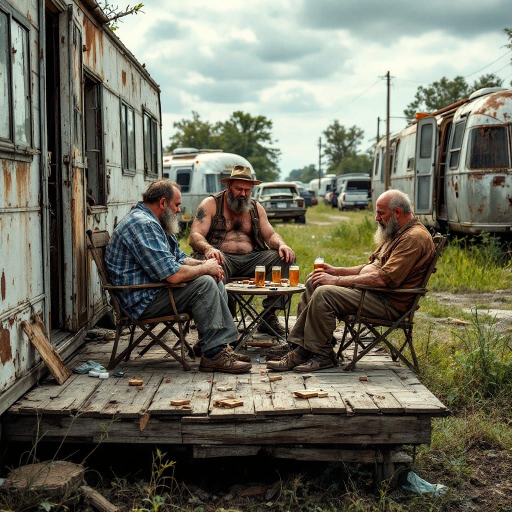 Poverty in a Rural Trailer Park