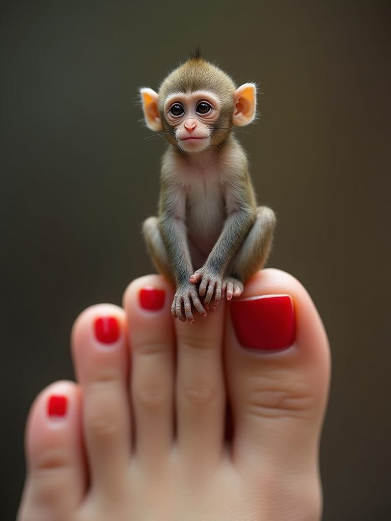 Monkey King on a Polished Toe: Miniaturecore Art