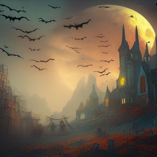 All Hallows Eve Fantasy Concept Art