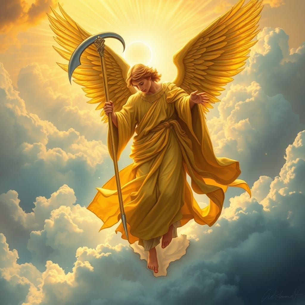 Angel of Harvest in Heaven