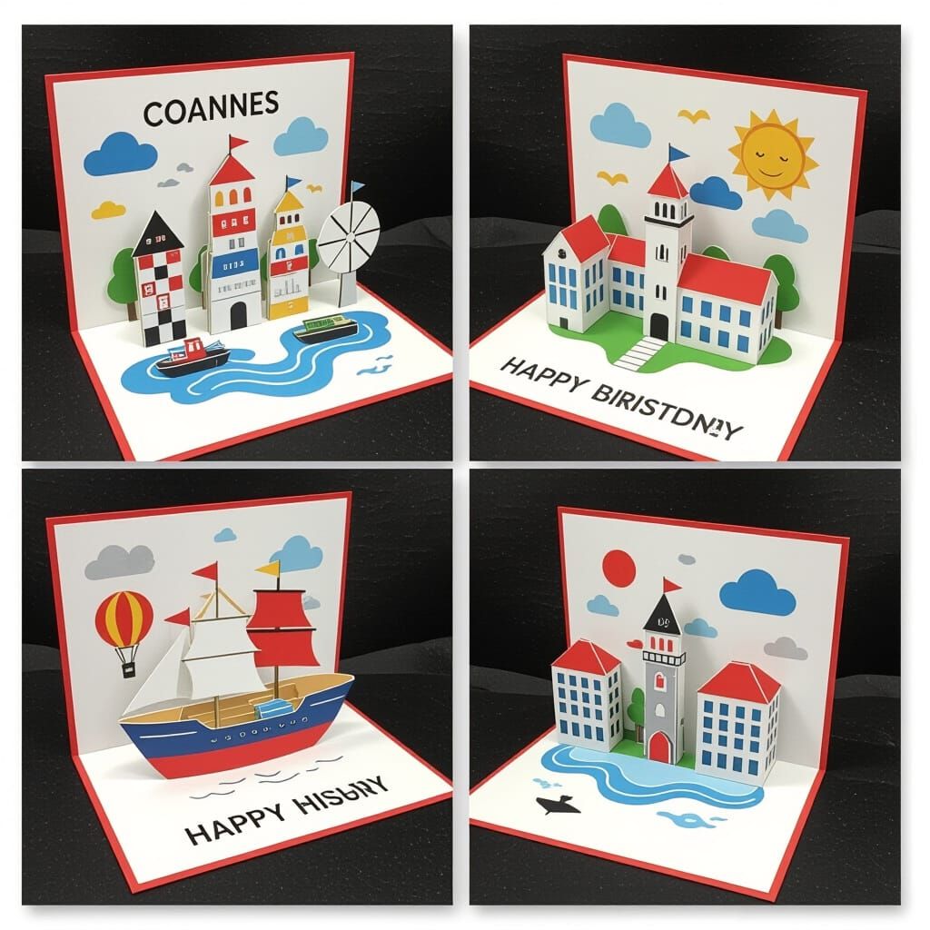 Three Dimensional Pop-Up Books