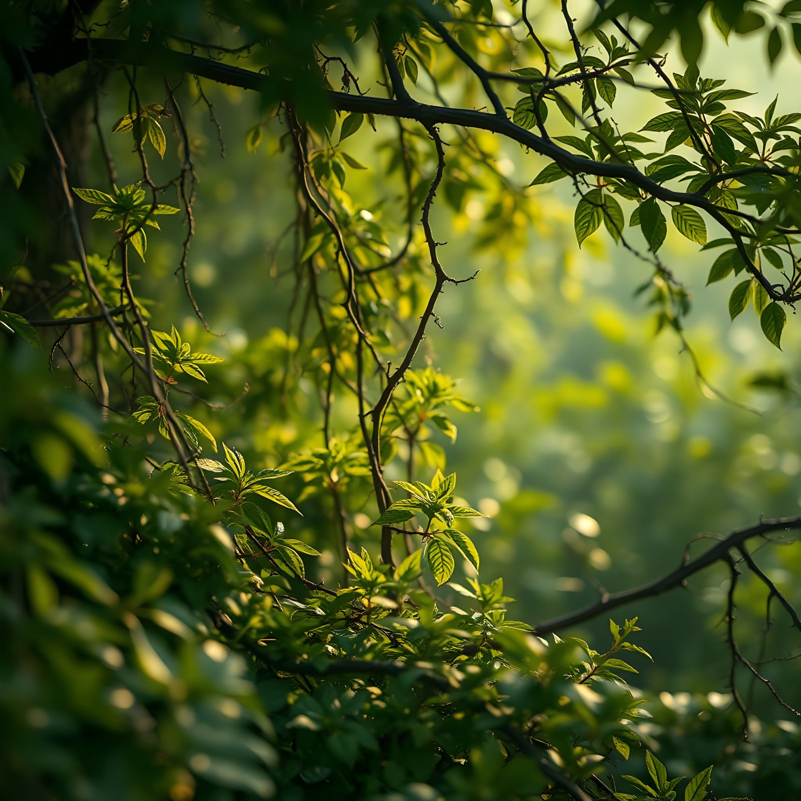 Serene and Peaceful Scene with Intricate Details