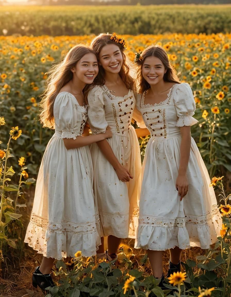 Sunflower Girls - V1