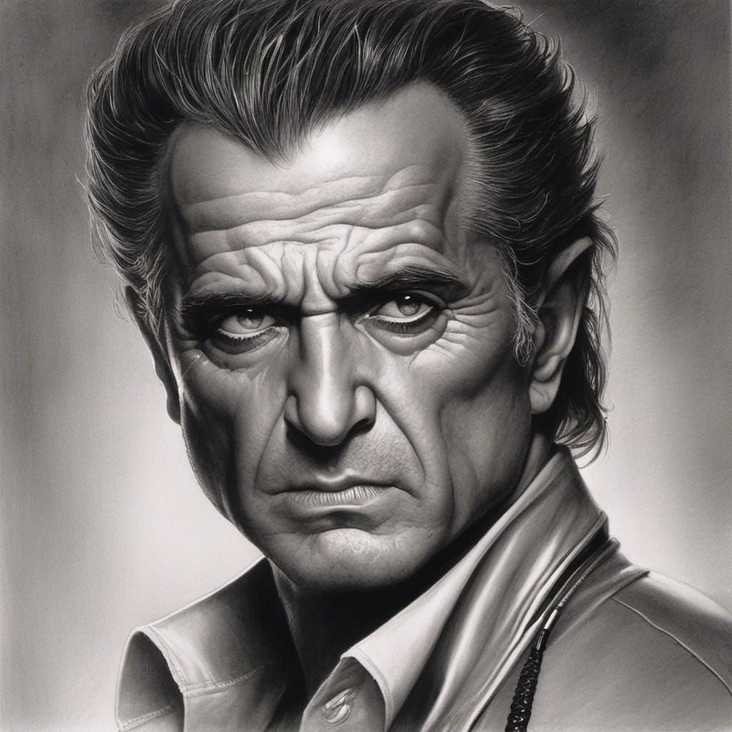 Detailed Portrait Inspired by Luis Royo and Boris Vallejo