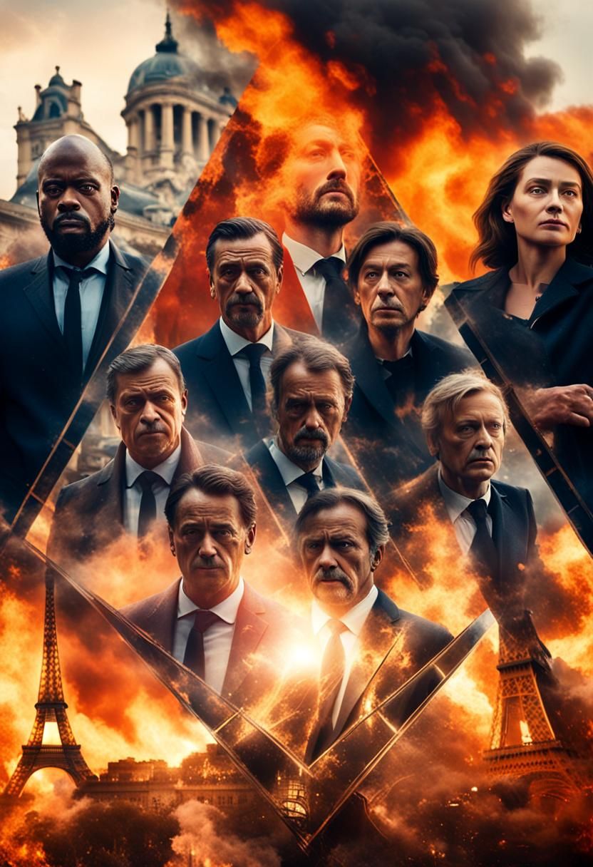 Paris Ablaze: French Government in Cinematic Flight