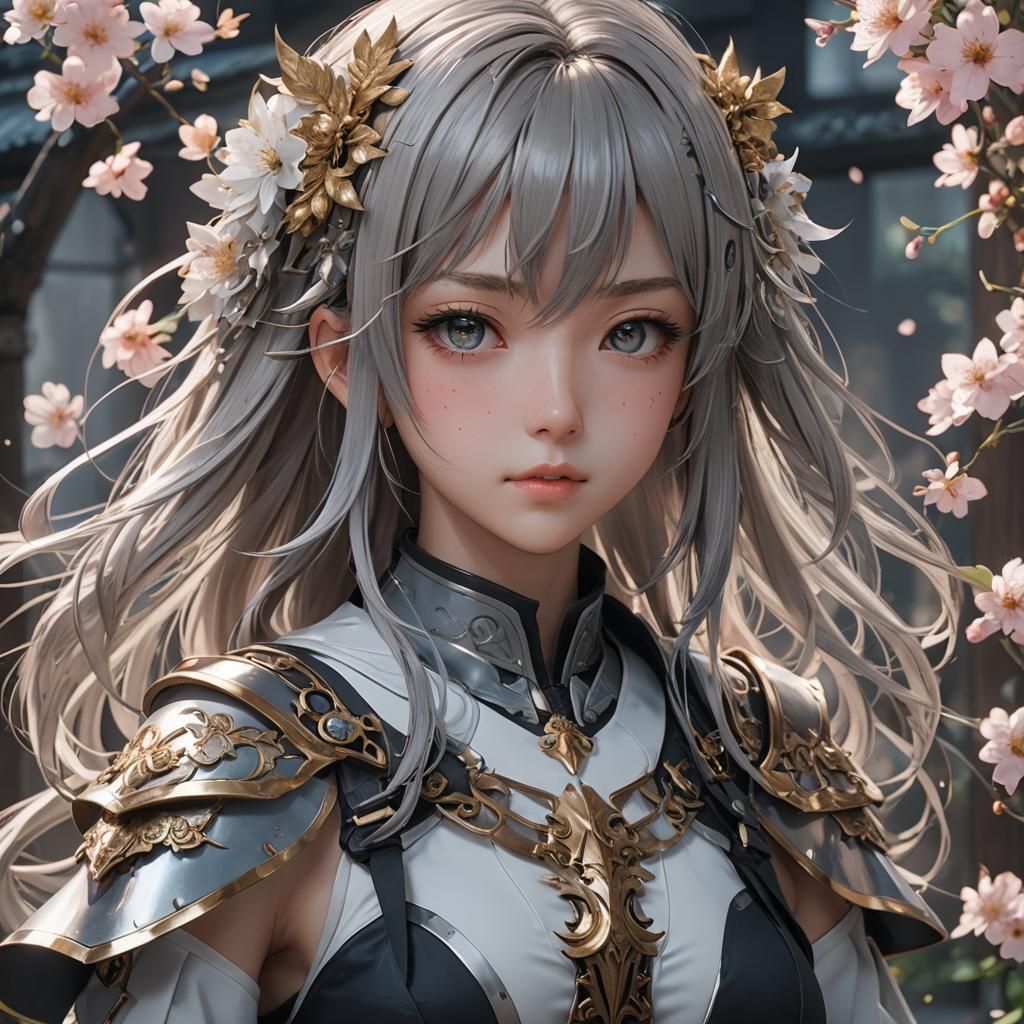 Detailed 3D Anime Character Art