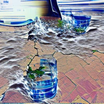 Abstract Flow: A Surreal Water Representation