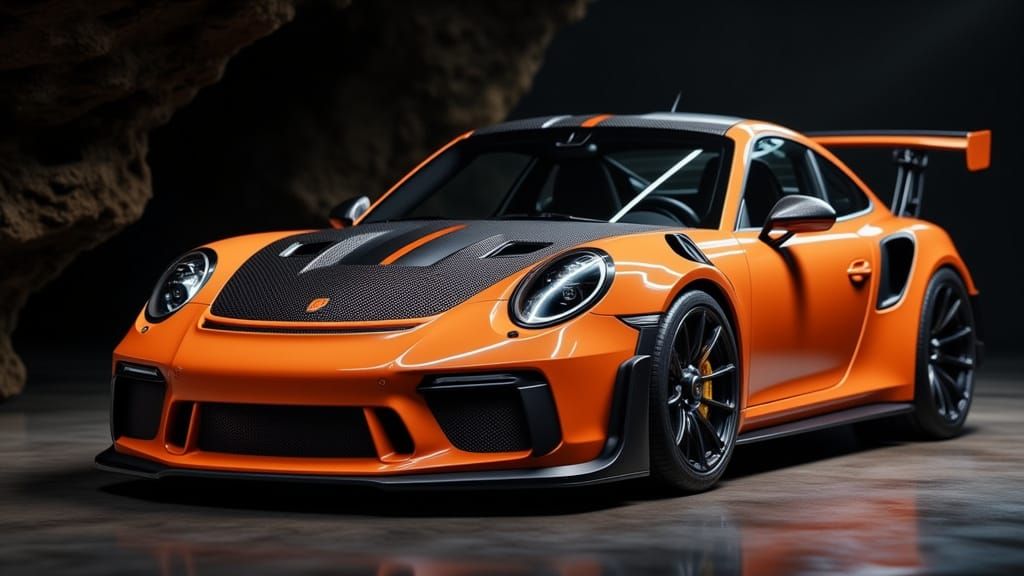 Lone Wanderer on Windswept Moor in Hyperrealistic Style