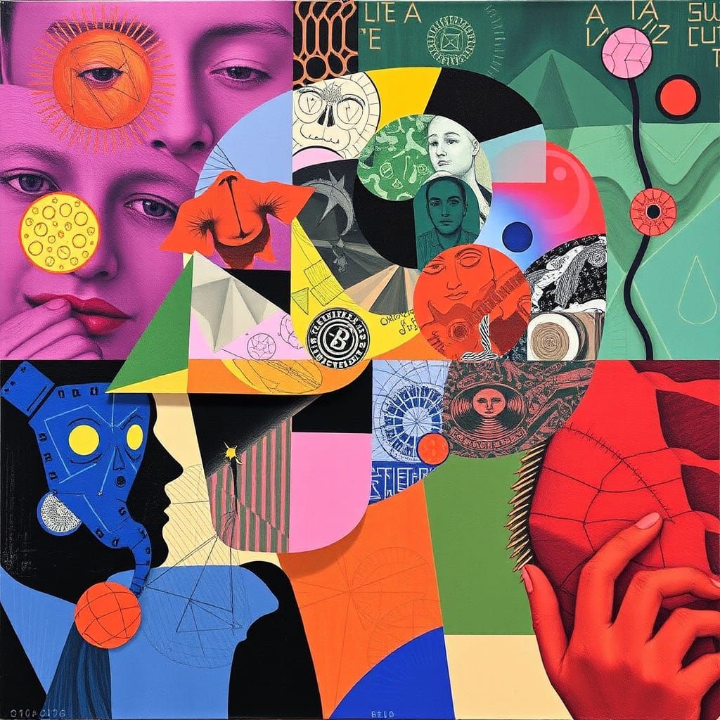 Psychedelic Cubism Quadrophenia Mindscape