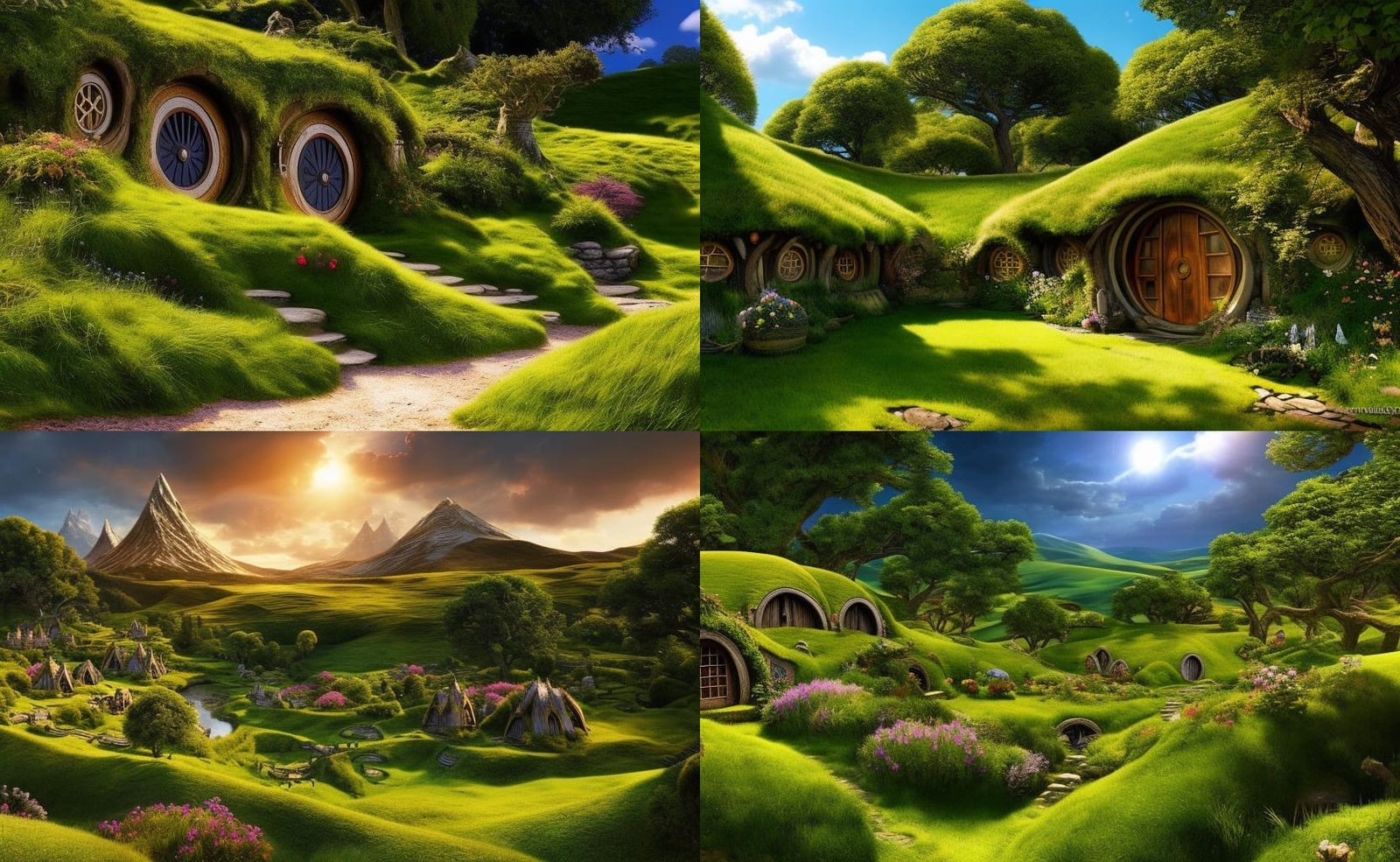 The Shire - The grass is greener on this side of Middle Earth
